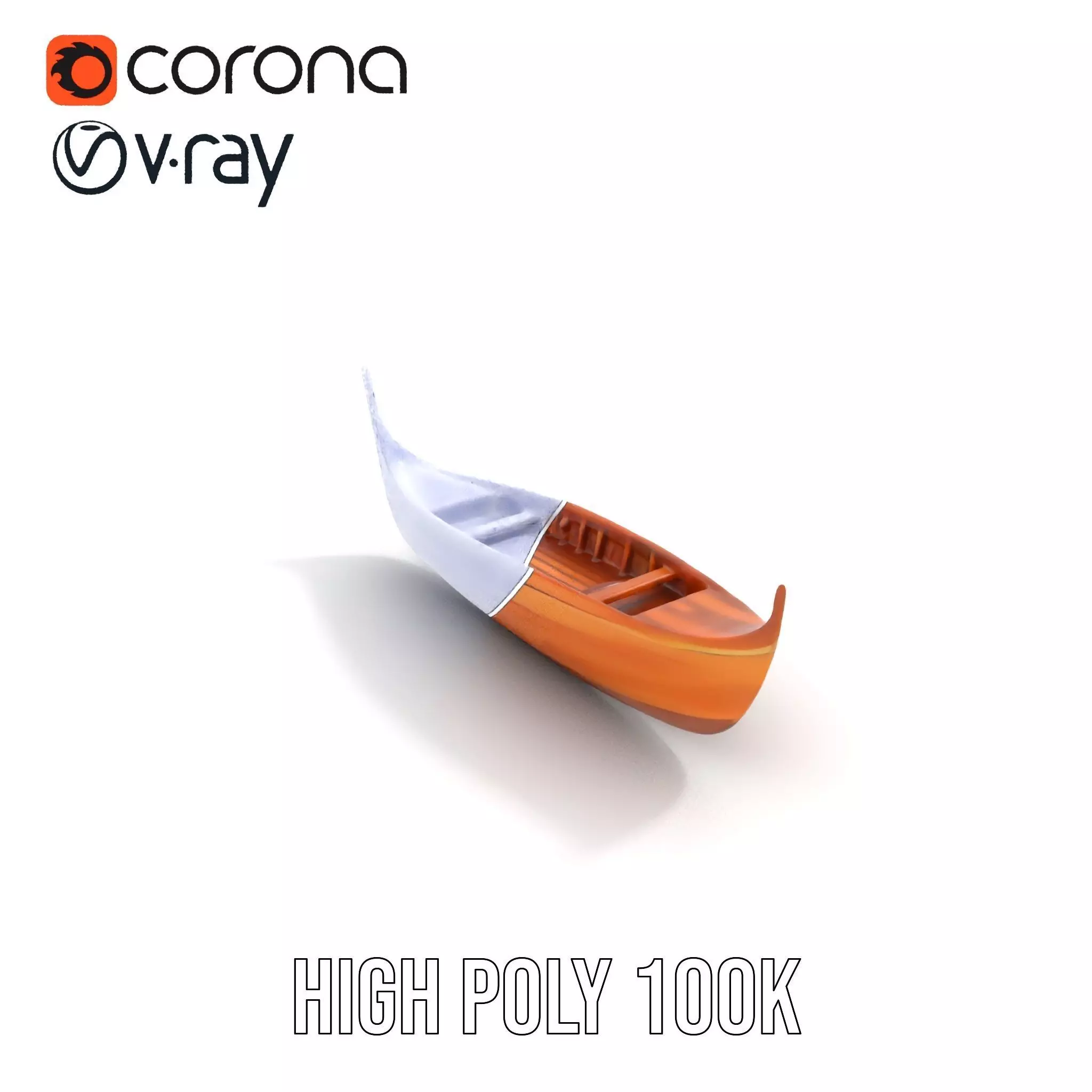 Viking Longship Model Pack with Detailed Wooden Texture Low-poly 3D model_25