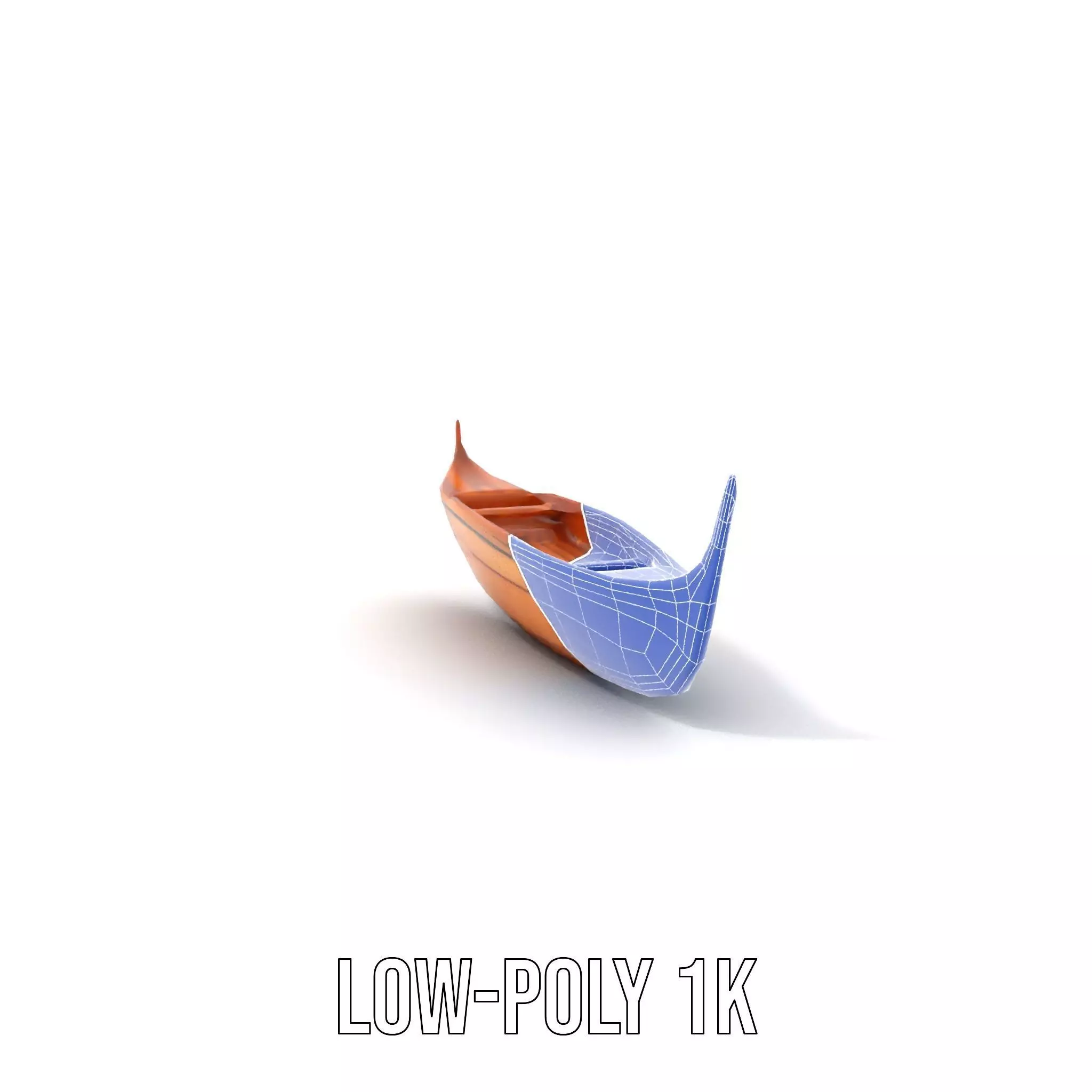 Viking Longship Model Pack with Detailed Wooden Texture Low-poly 3D model_27