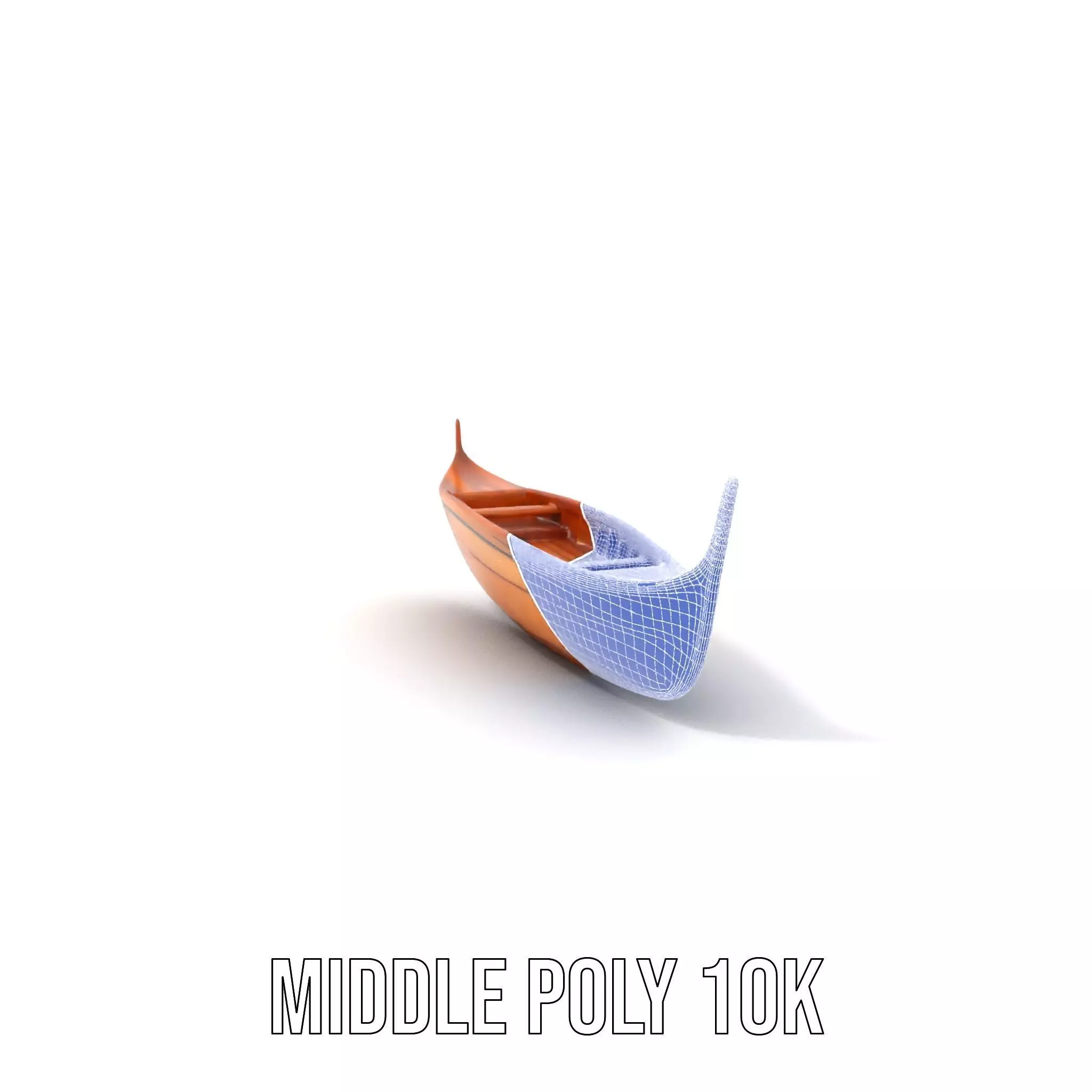 Viking Longship Model Pack with Detailed Wooden Texture Low-poly 3D model_5