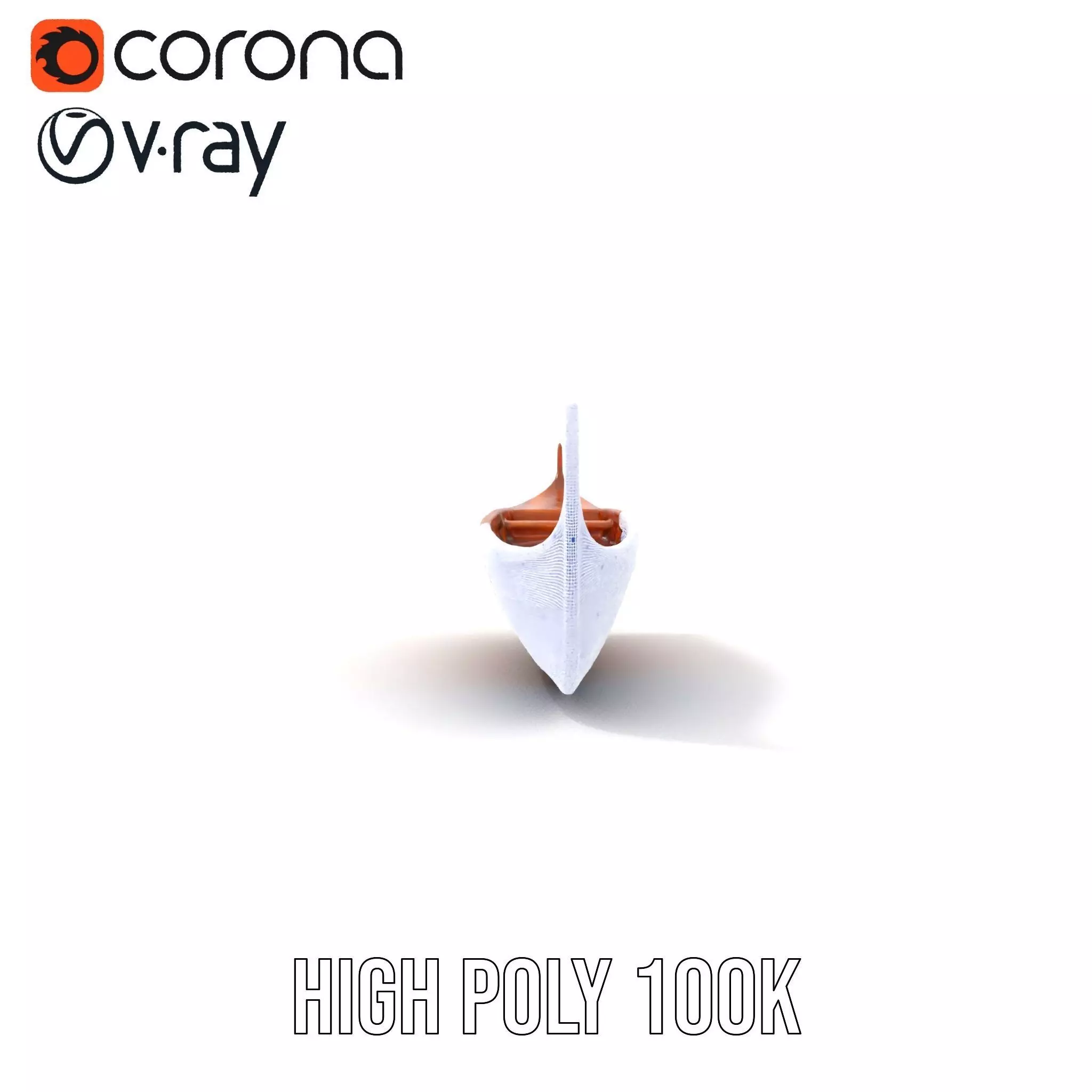 Viking Longship Model Pack with Detailed Wooden Texture Low-poly 3D model_32