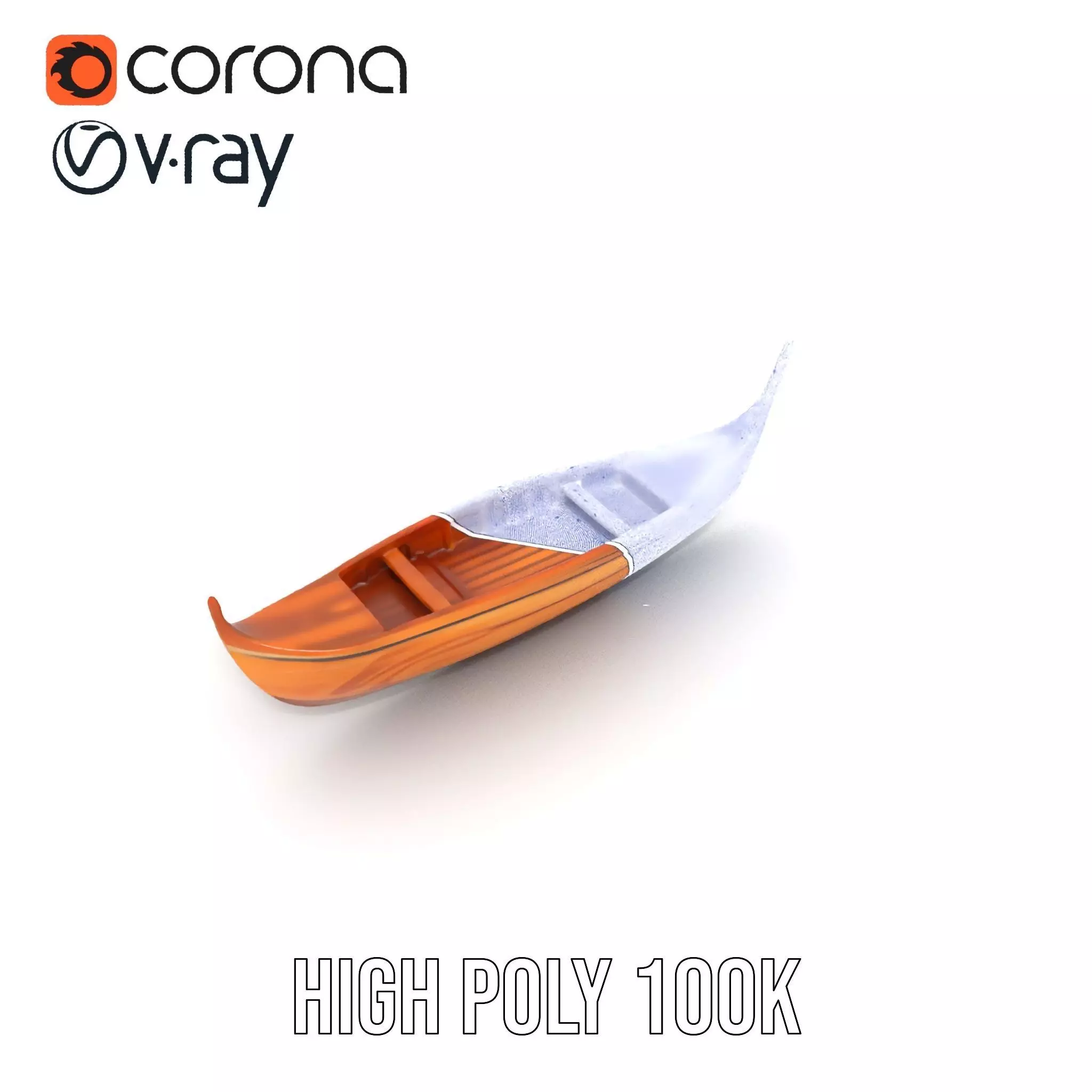 Viking Longship Model Pack with Detailed Wooden Texture Low-poly 3D model_34