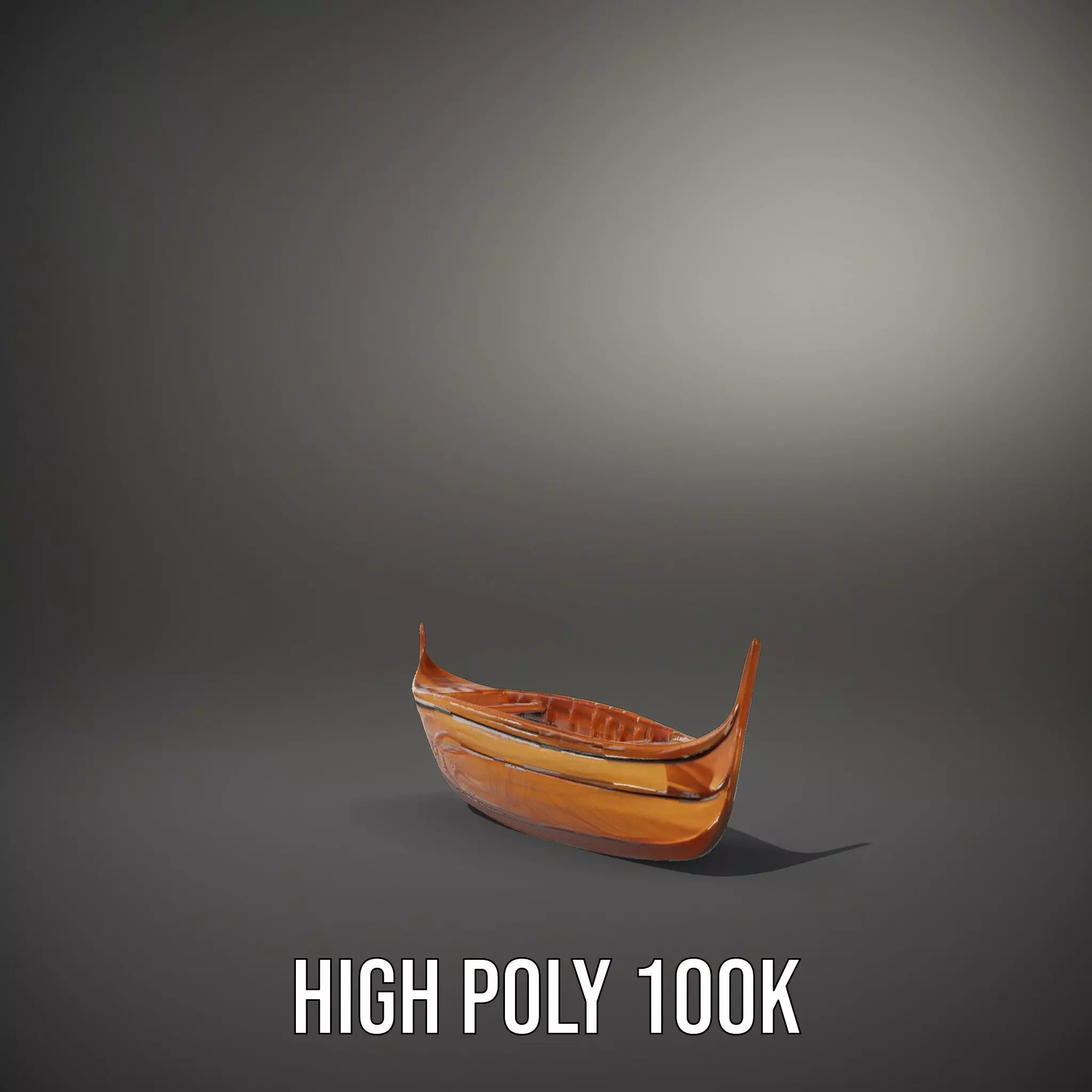 Viking Longship Model Pack with Detailed Wooden Texture Low-poly 3D model_22