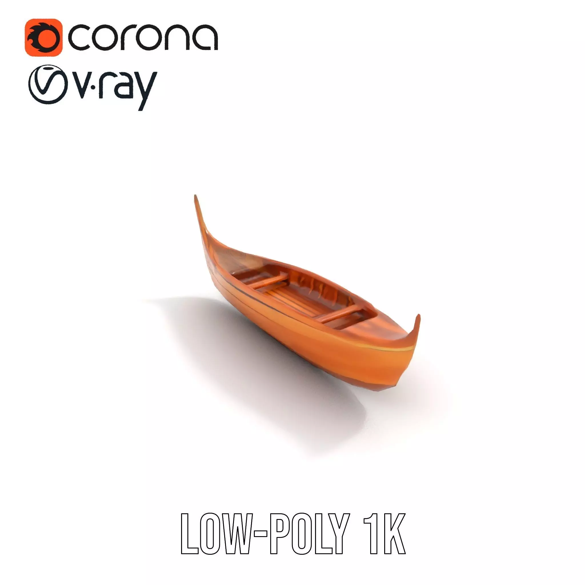 Viking Longship Model Pack with Detailed Wooden Texture Low-poly 3D model_7