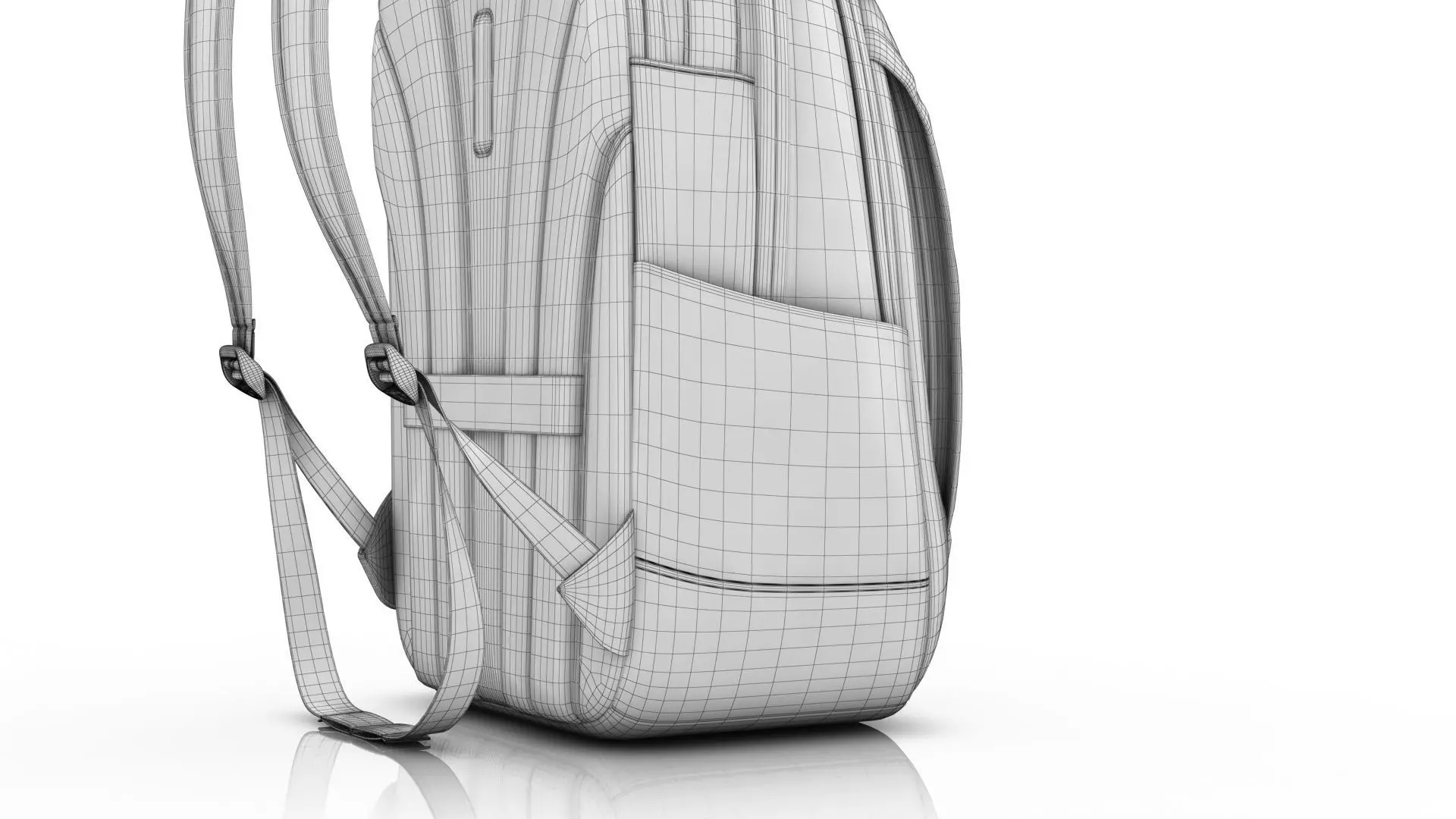 Laptop Backpack 3D model_15