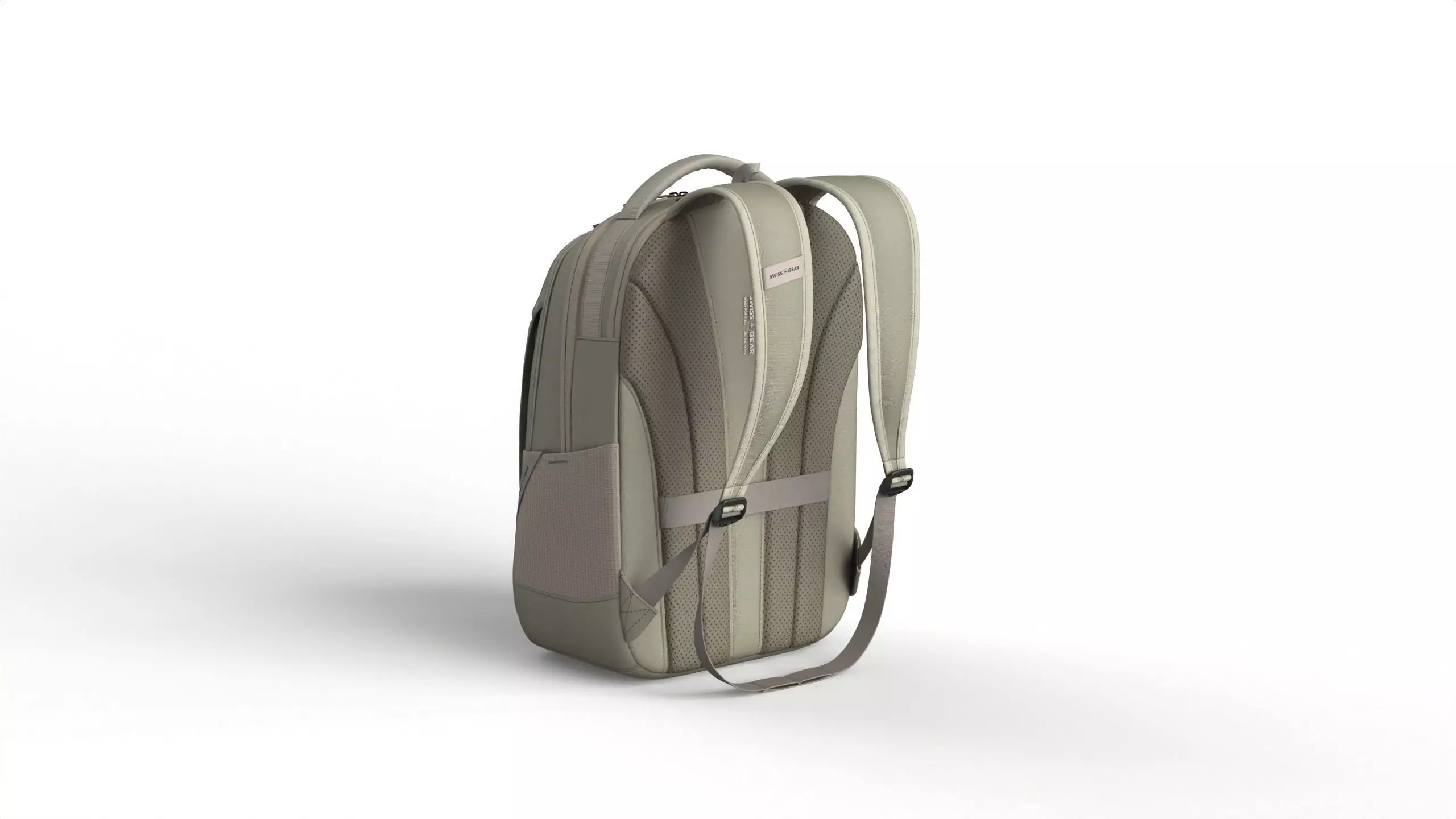 Laptop Backpack 3D model_1