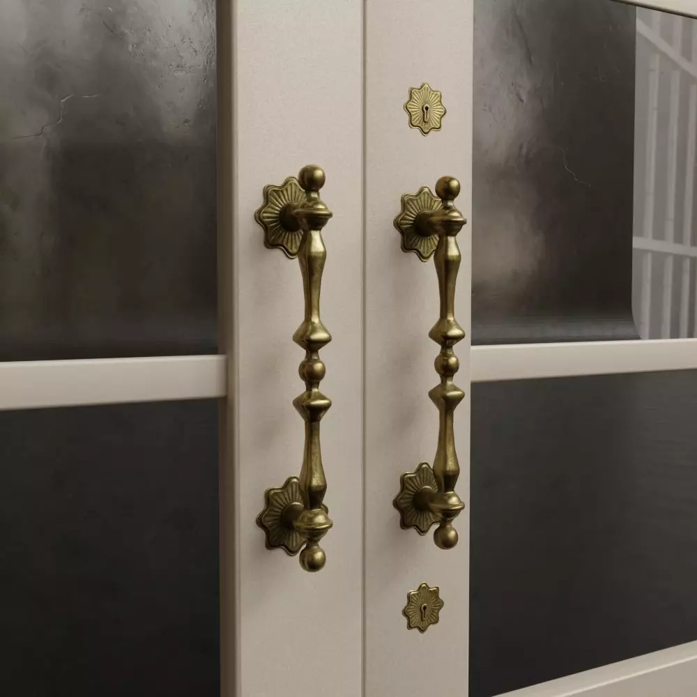 Door Design 1 Low-poly 3D model_6