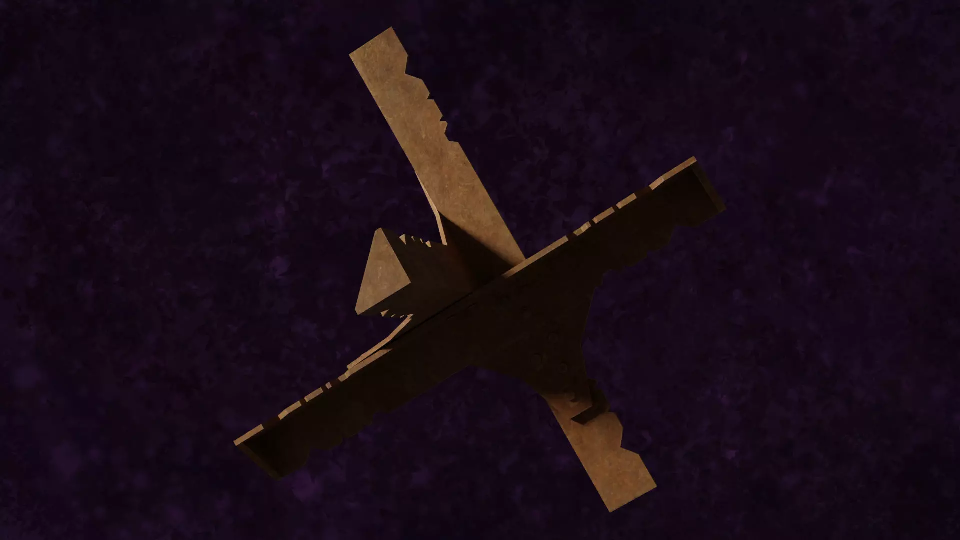 Mititary Anti Tank Hedgehogs N4 Series Metal Fortress Obstacle 3D model_9