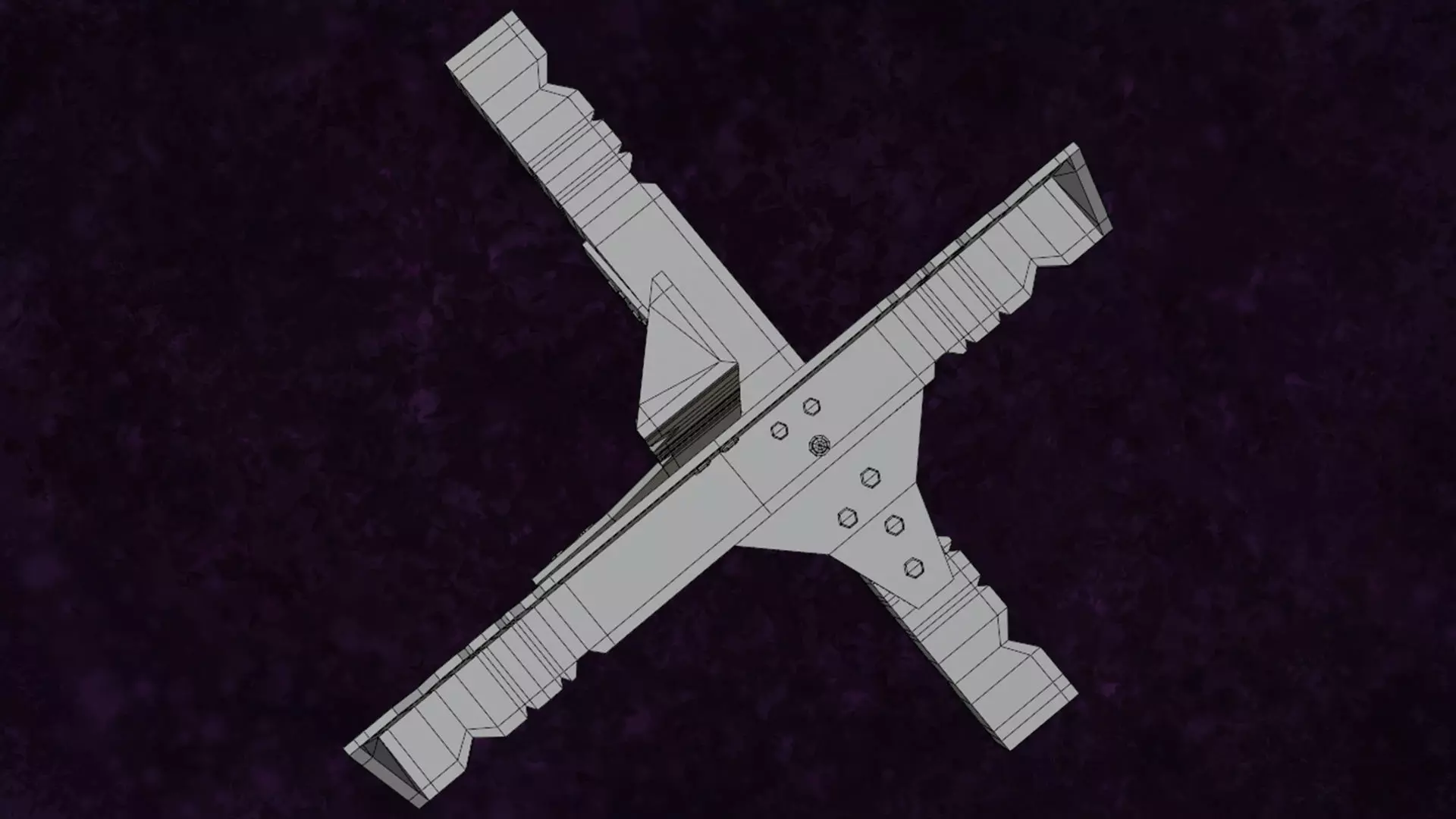 Mititary Anti Tank Hedgehogs N4 Series Metal Fortress Obstacle 3D model_15