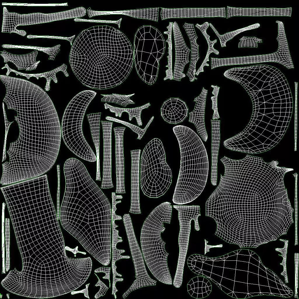 Toxic Waste Barrels Low-poly 3D model_24