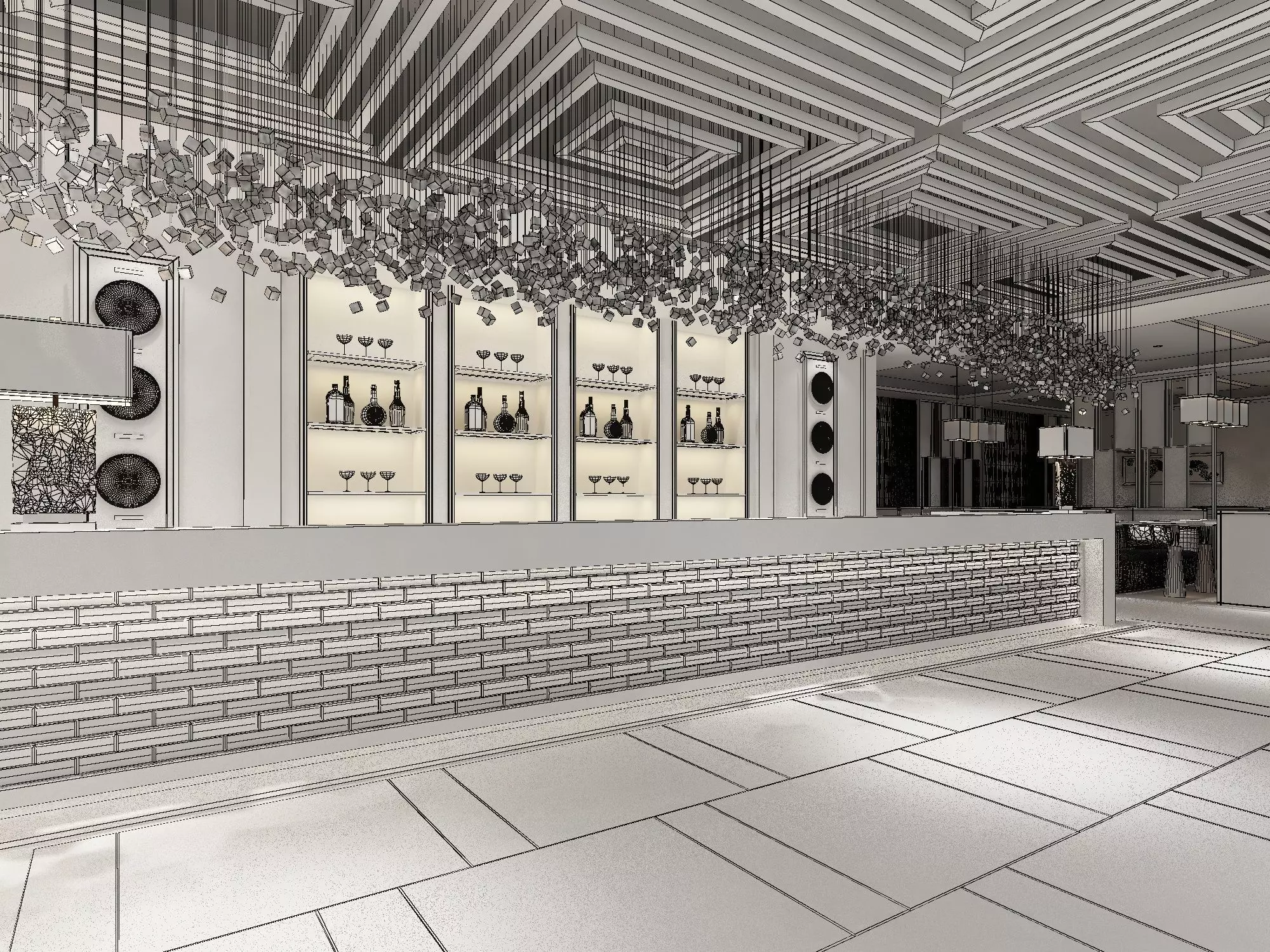 Reception 13 3D model_4