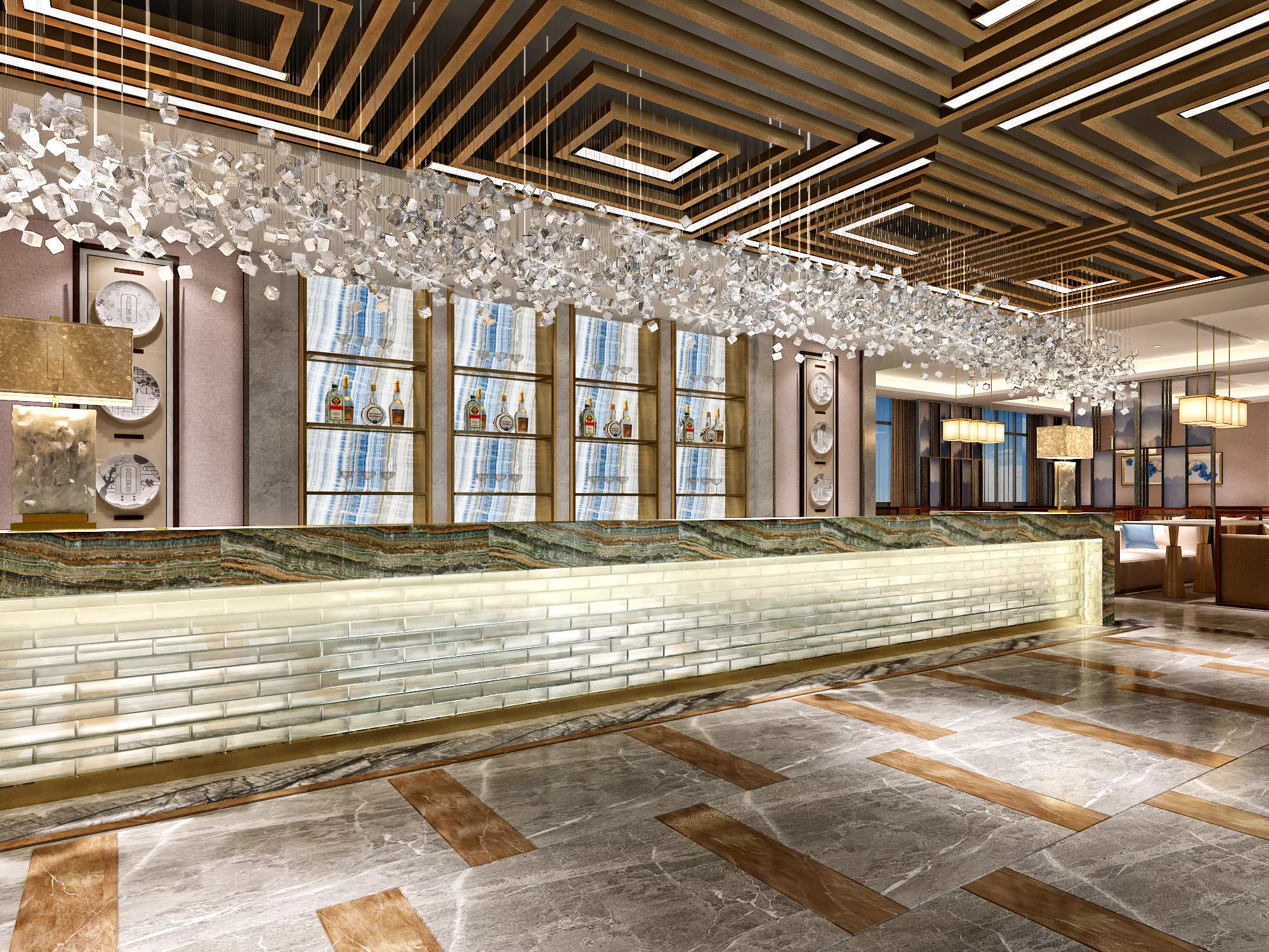 Reception 13 3D model_1