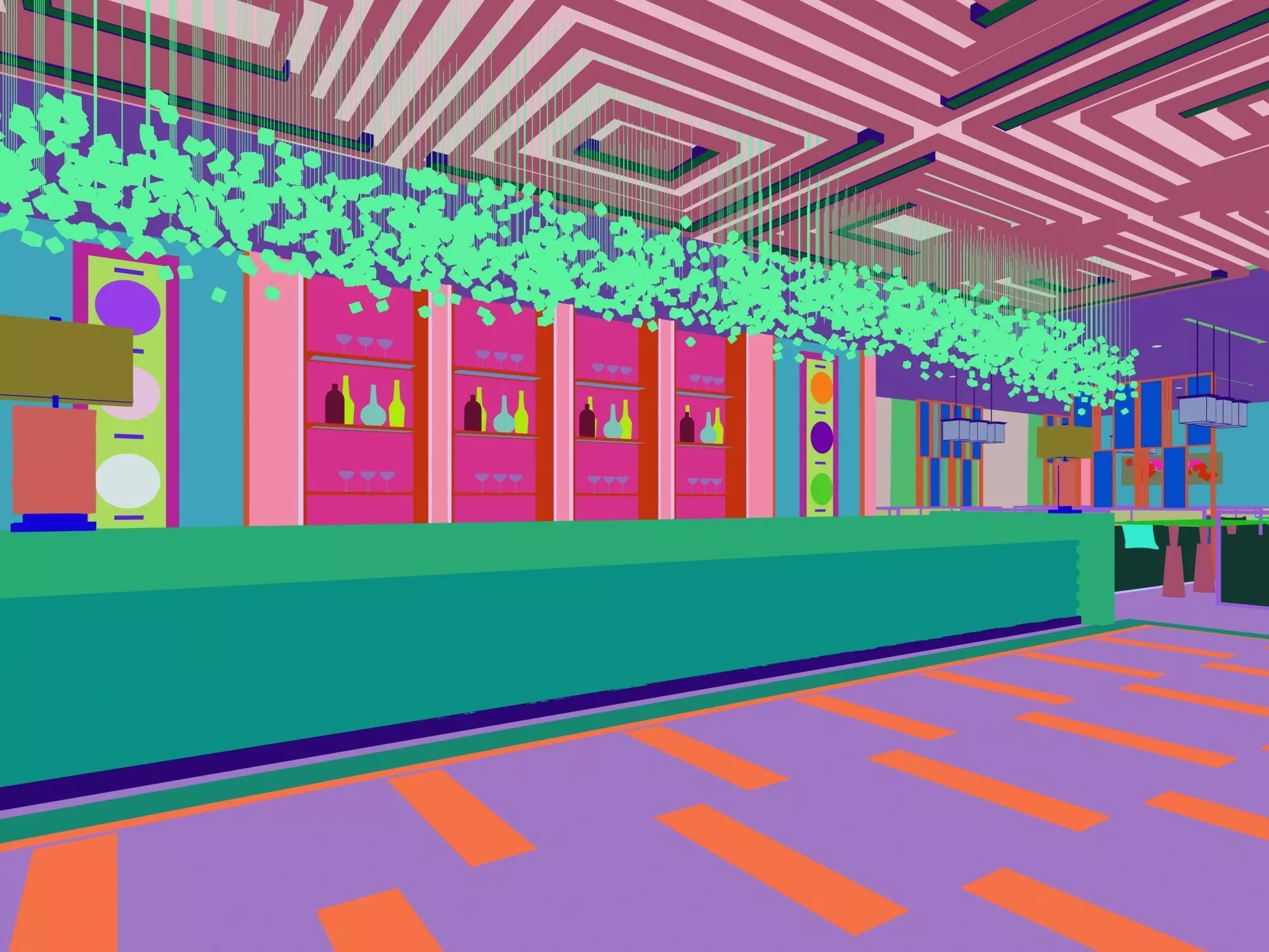 Reception 13 3D model_6