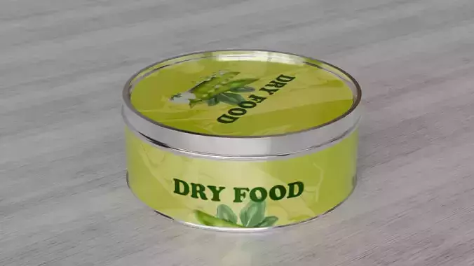 Aluminium Round Tin can