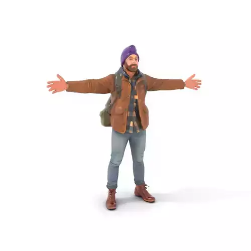 Outdoor Adventurer Character Model Pack