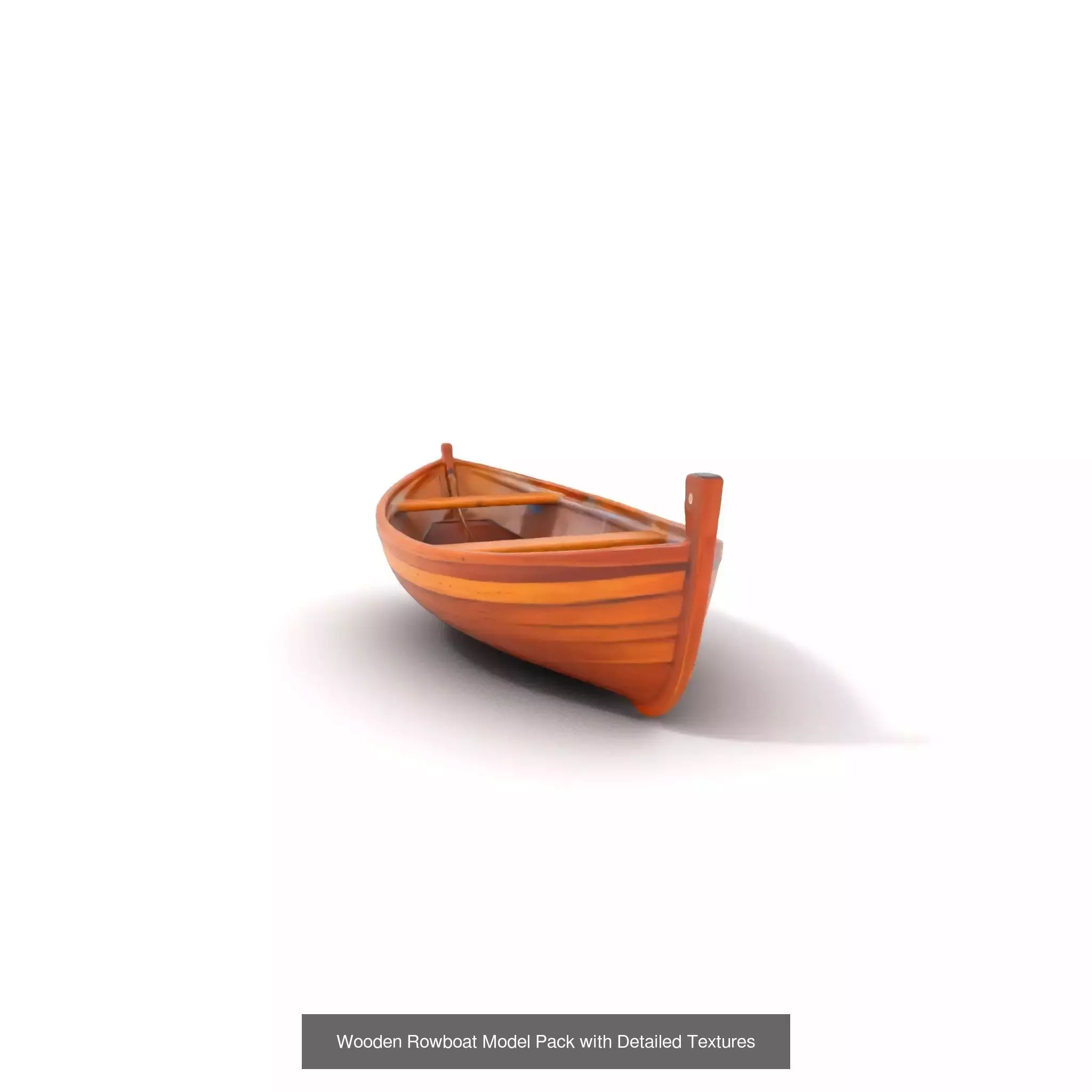 Timeless Wooden Watercraft 3D Model Collection_23