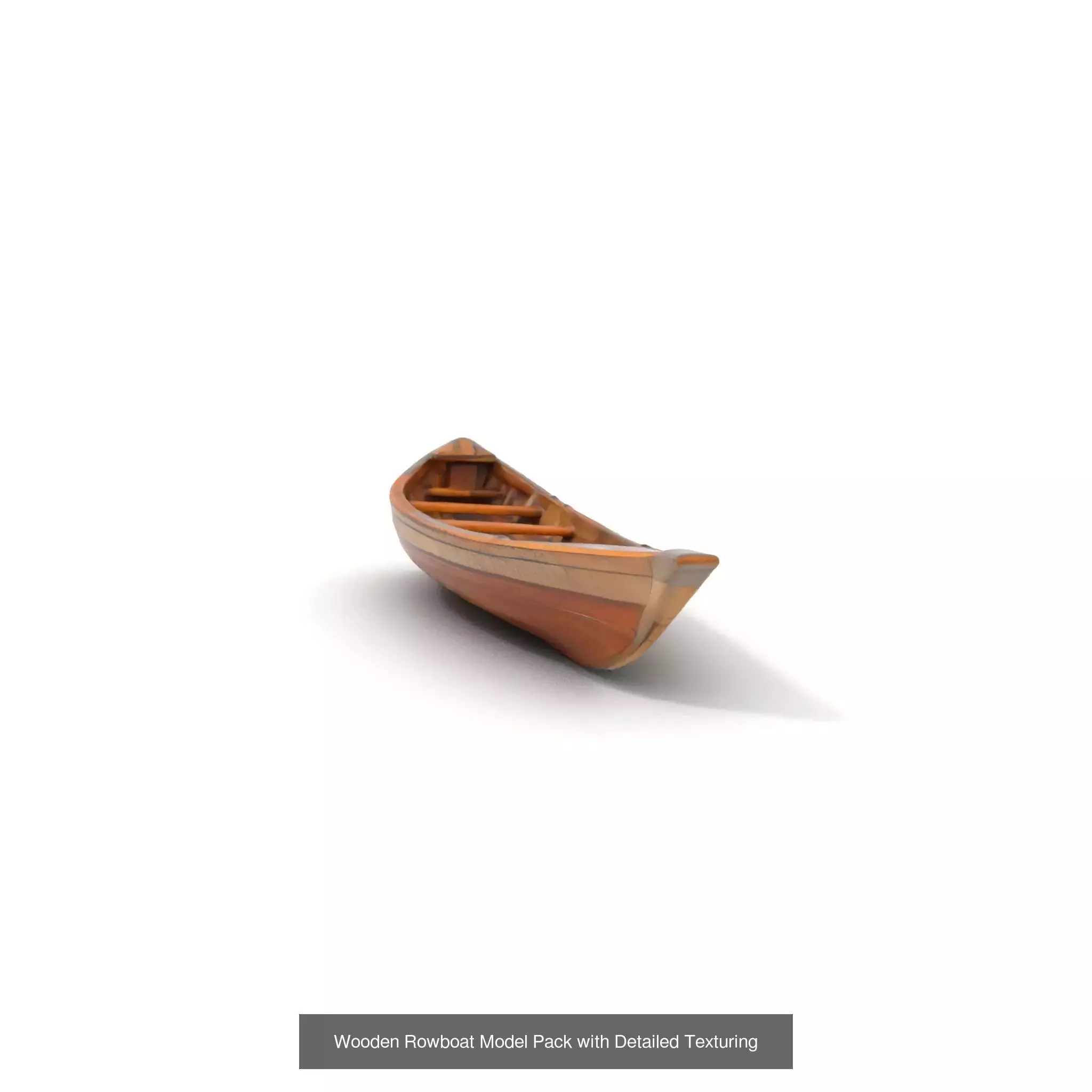 Timeless Wooden Watercraft 3D Model Collection_24