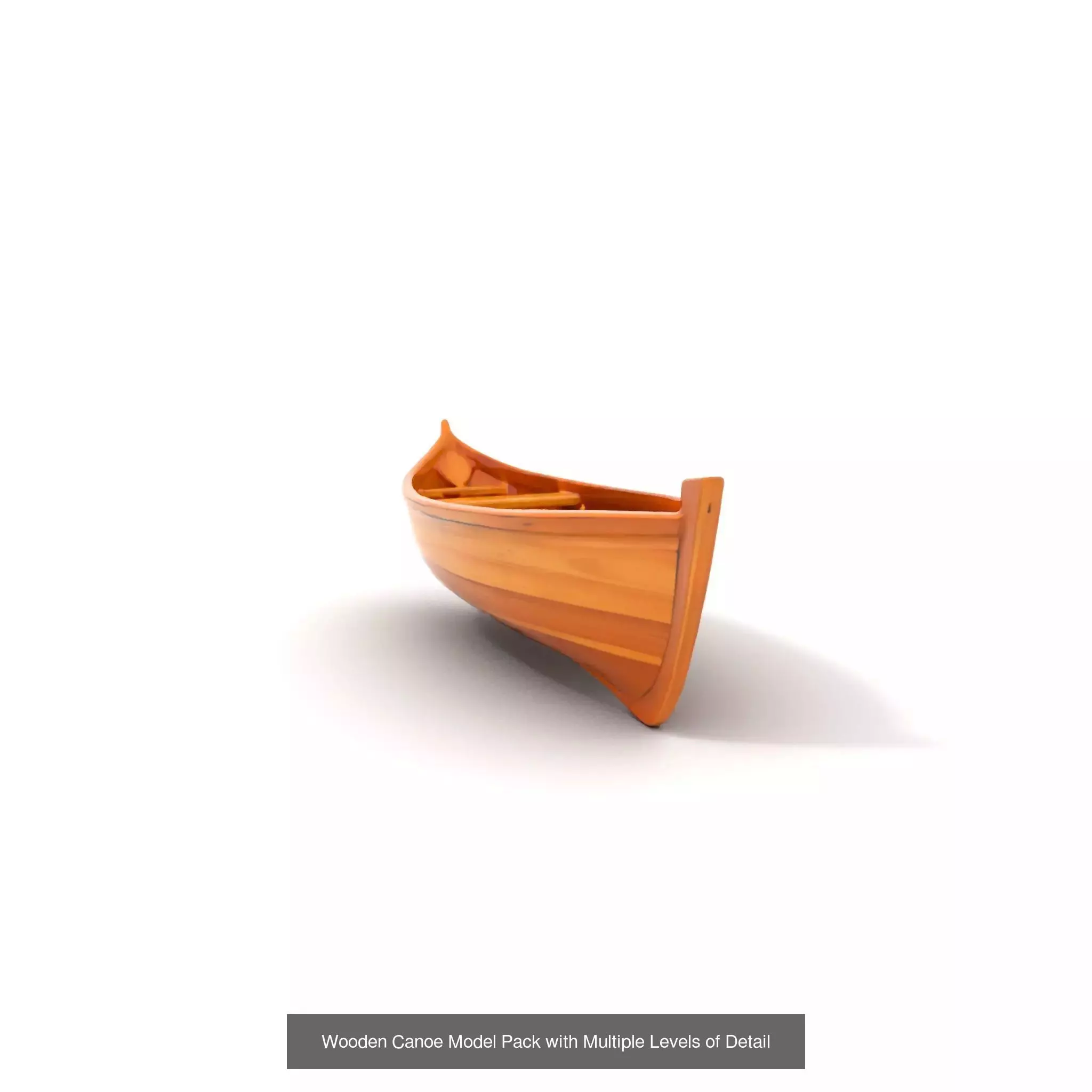 Timeless Wooden Watercraft 3D Model Collection_31