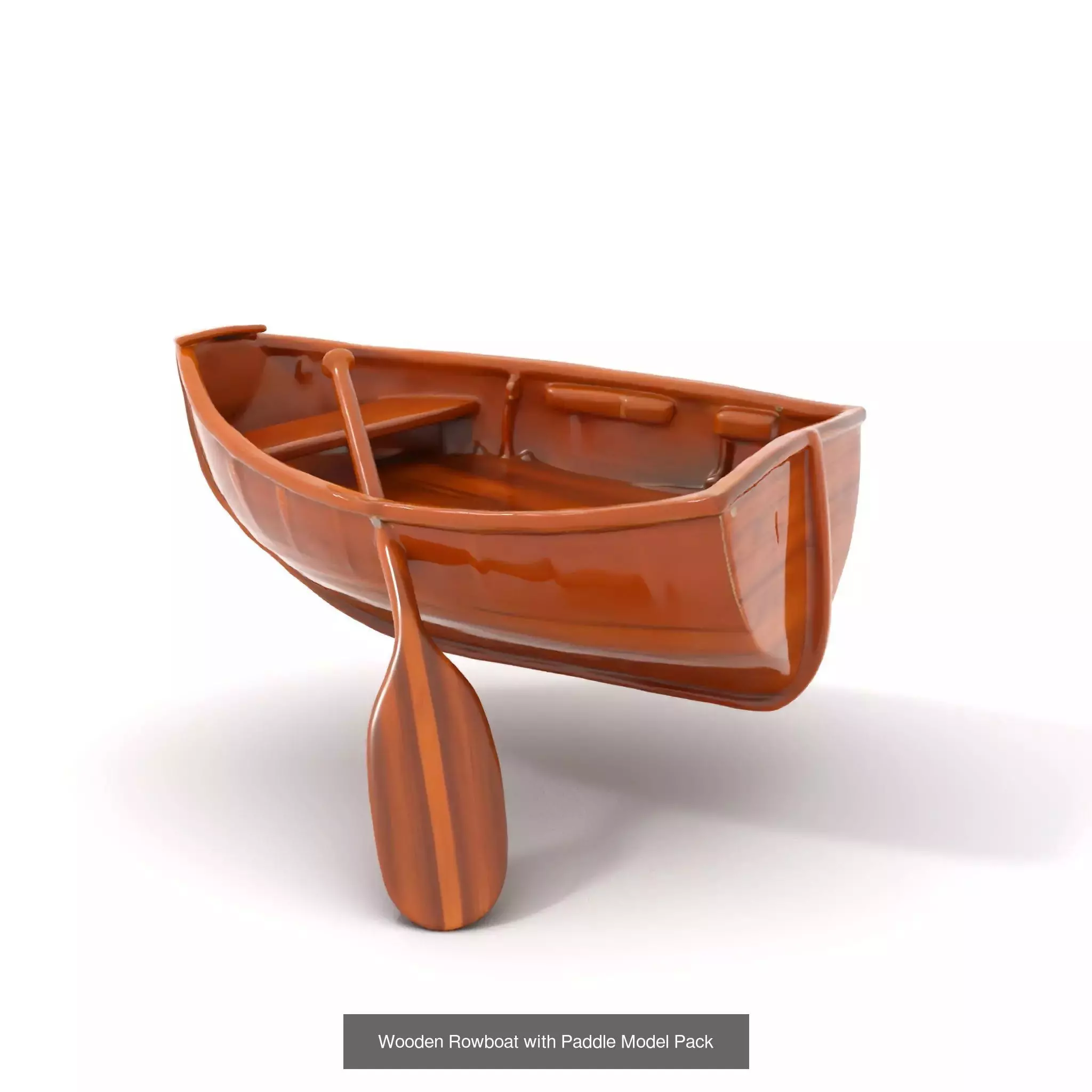 Timeless Wooden Watercraft 3D Model Collection_28