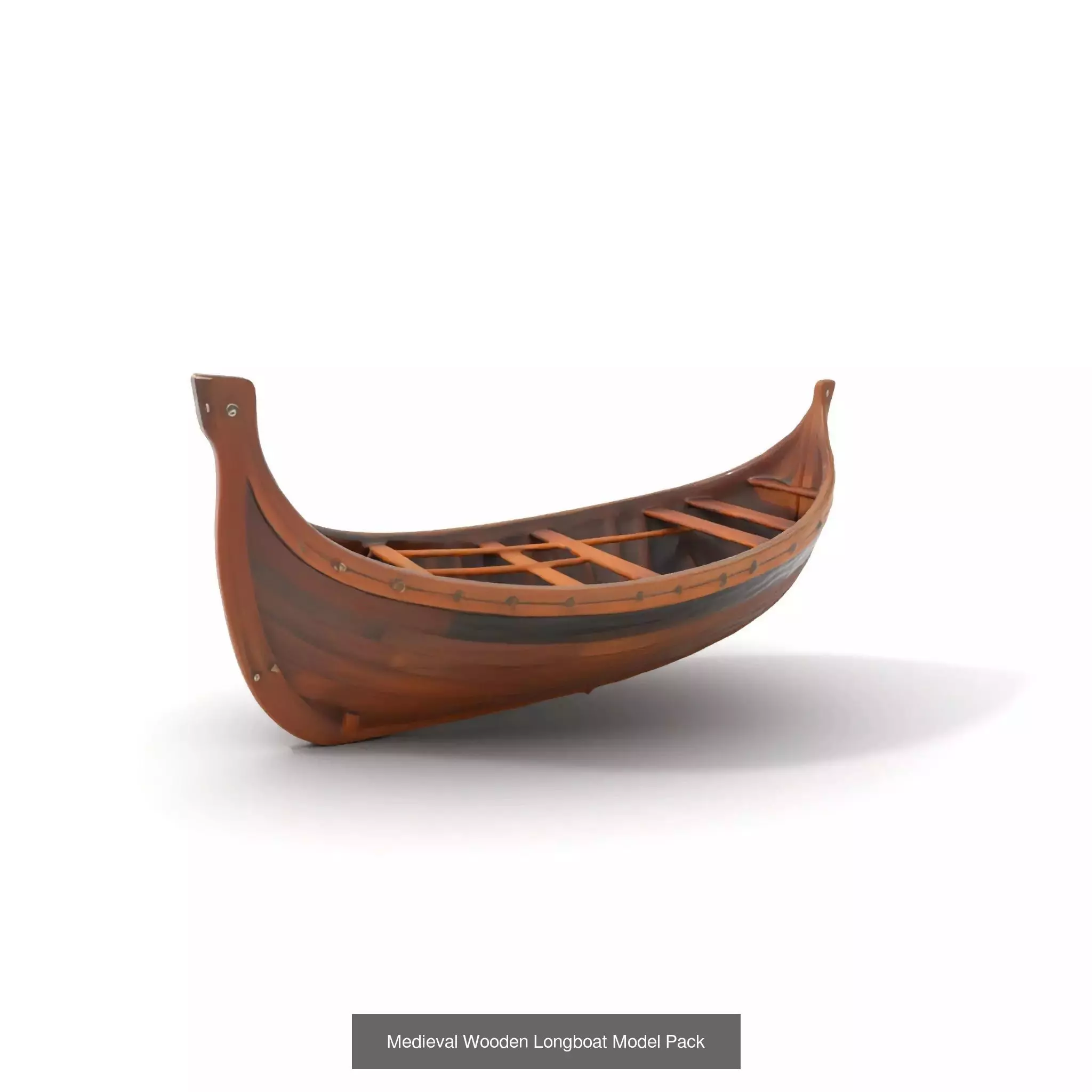 Timeless Wooden Watercraft 3D Model Collection_27