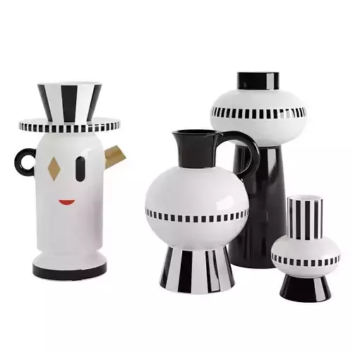 Abstract Ceramic Vase