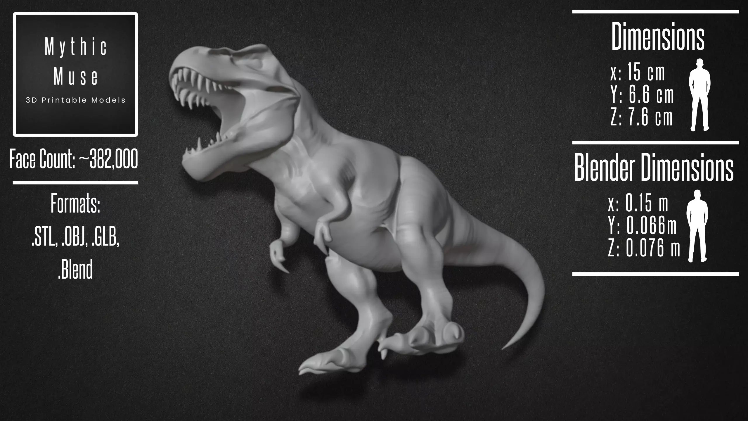 Realistic Tyrannosaurus Rex Model 3D model_9