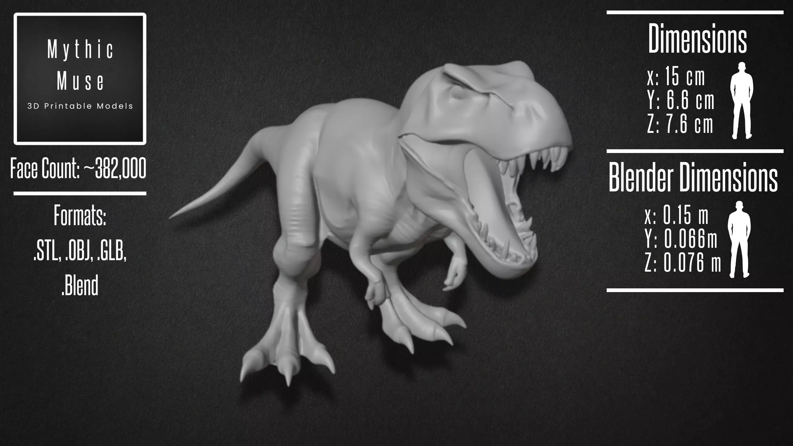 Realistic Tyrannosaurus Rex Model 3D model_8