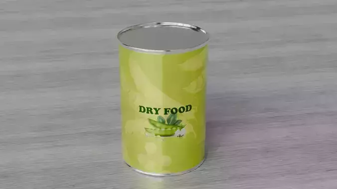 Aluminium Cylindrical Vaccum Tin can