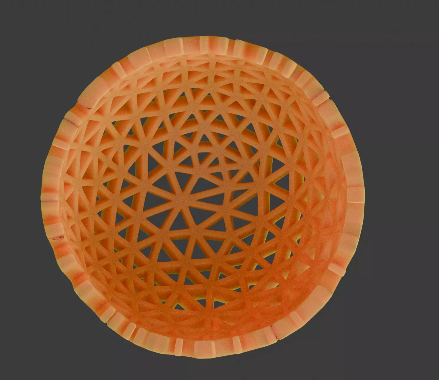 70mm TPU Squeeze Stress Ball 3D Lattice Sphere STL OBJ 3D print model_2