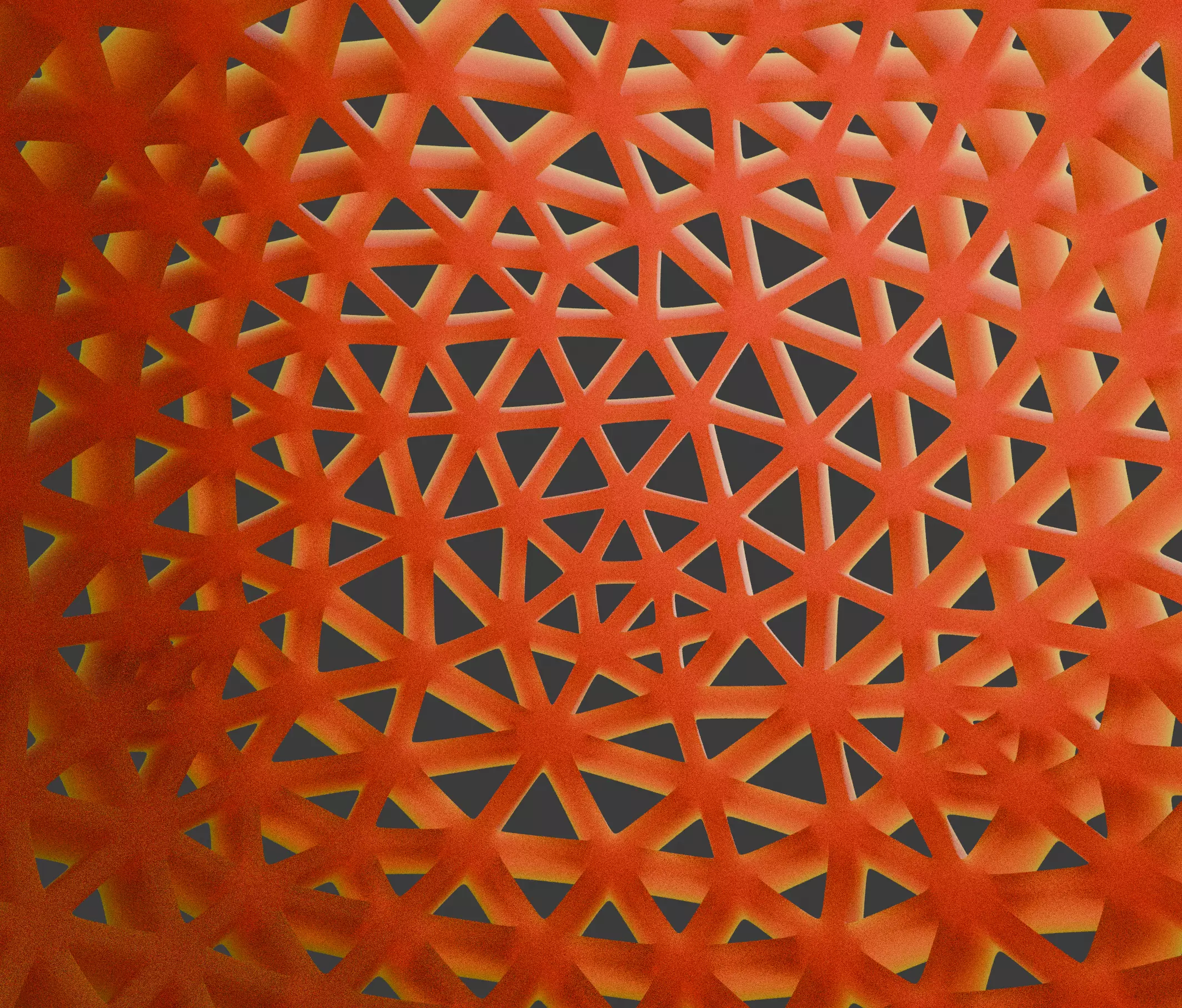 70mm TPU Squeeze Stress Ball 3D Lattice Sphere STL OBJ 3D print model_5
