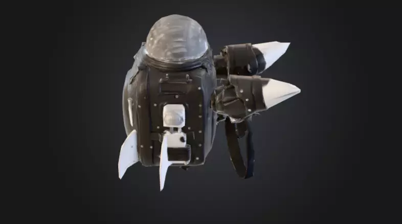 Bag Rocket Technology for Games 3D print model_1