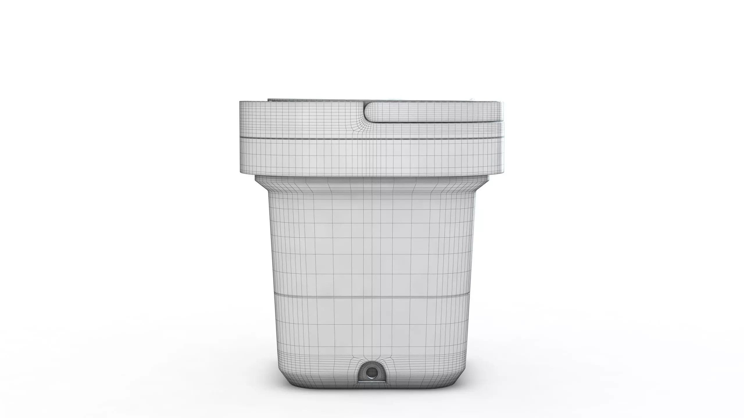 Portable Mini Washing Machine 3D model_5