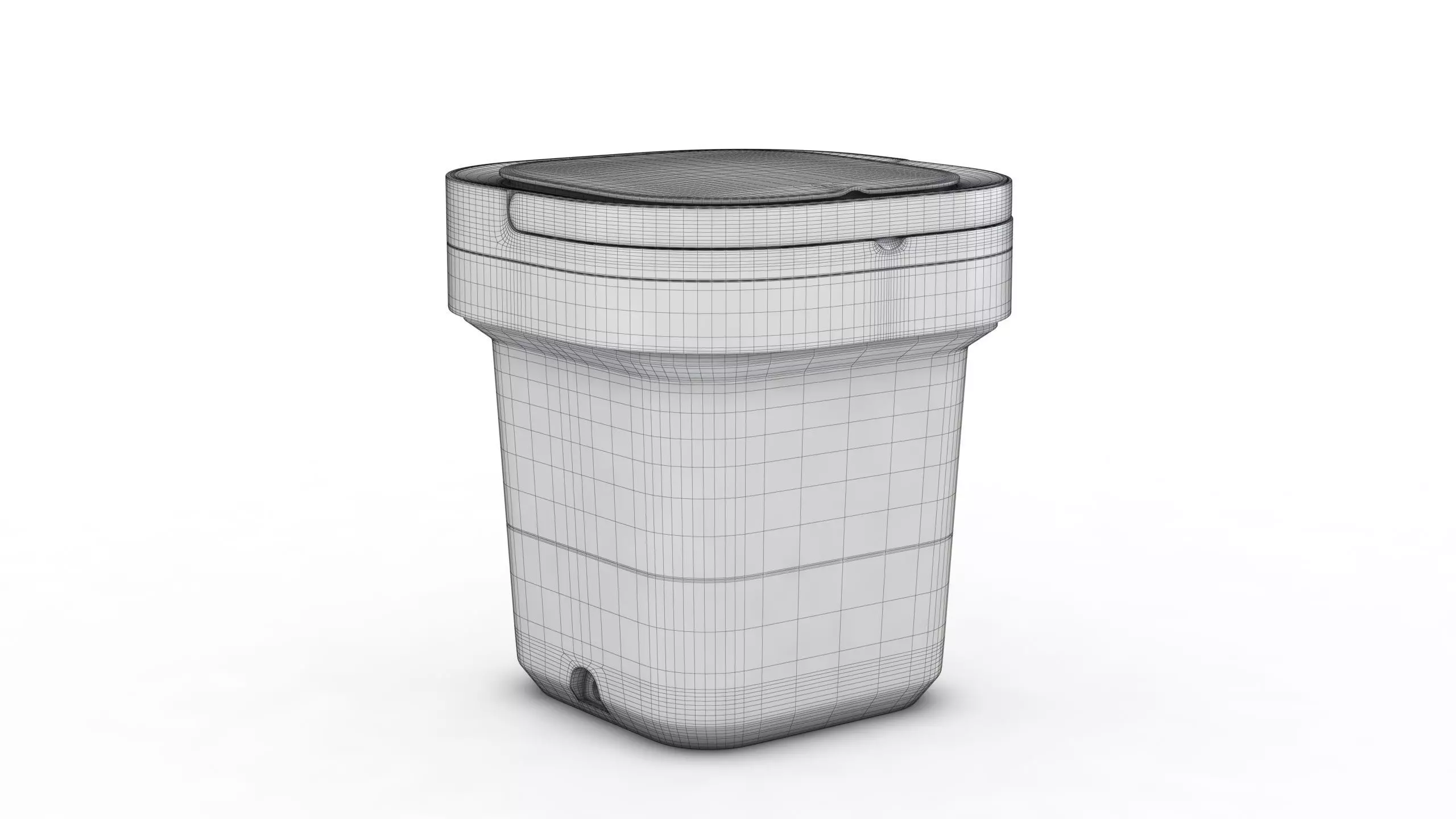 Portable Mini Washing Machine 3D model_6