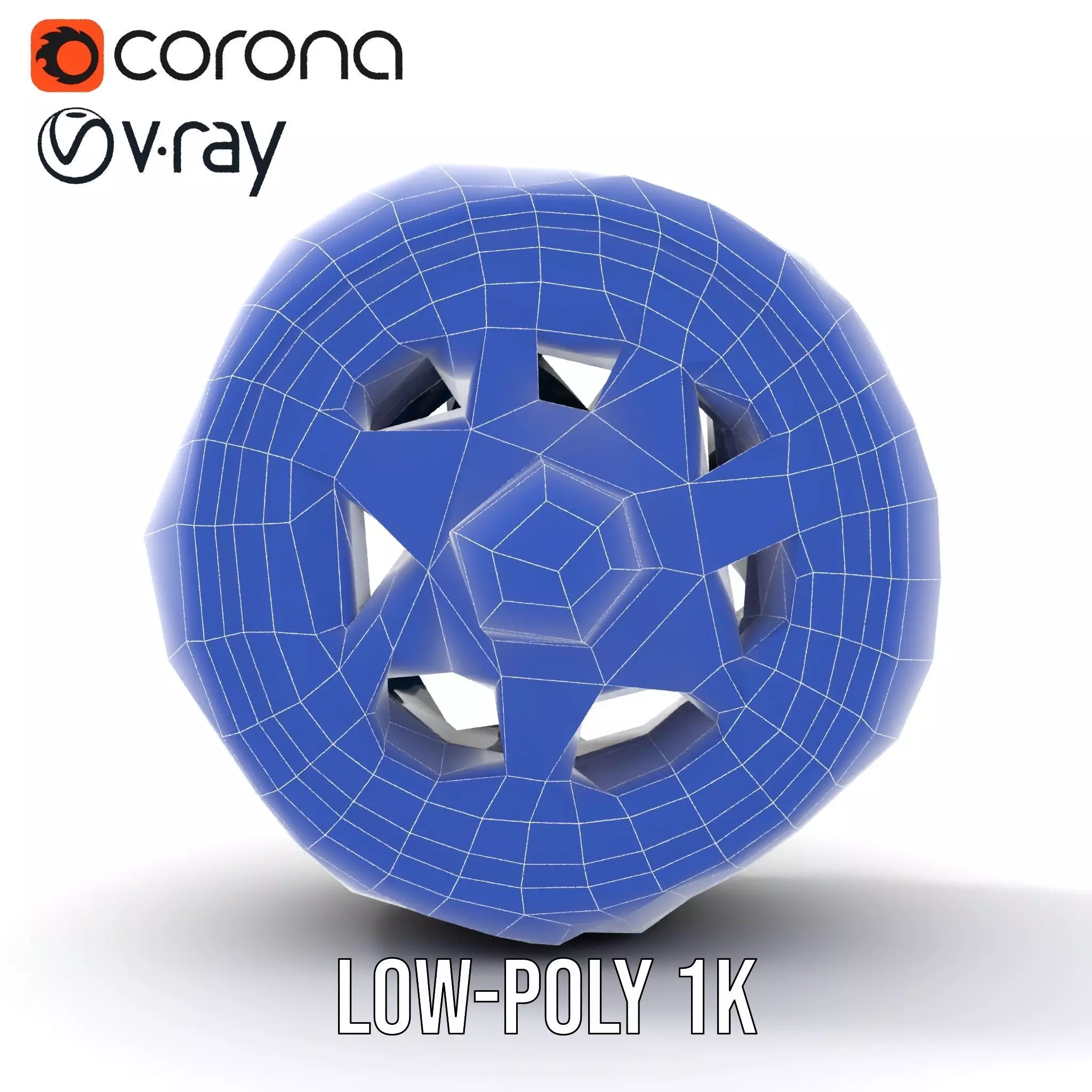 Futuristic OffRoad Wheel with LED Details Model Pack Low-poly 3D model_30