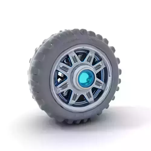 Futuristic Vehicle Wheel Model Pack