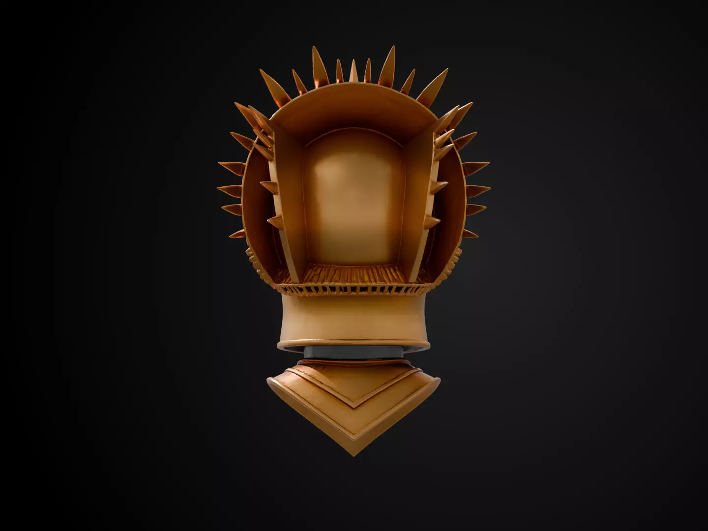 Stylized Egyptian Helmet - Desert Sun Free 3D print model_6
