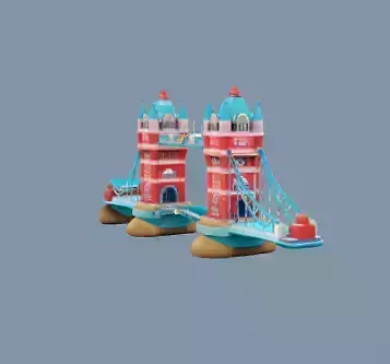 London Bridge 3d Model