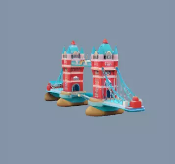 London Bridge 3d Model 3D print model