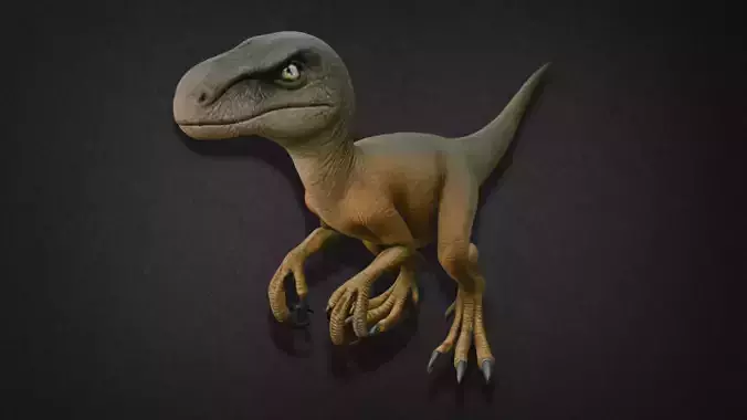 Realistic Velociraptor Model