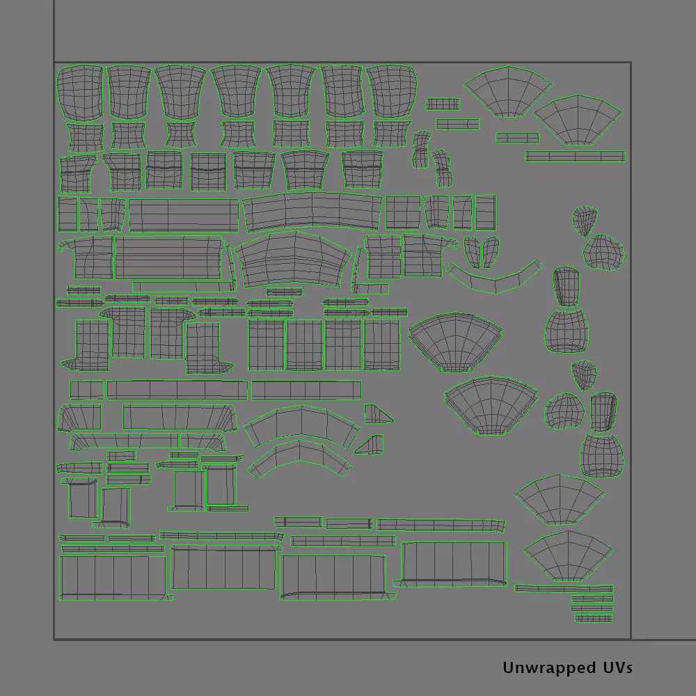 Short Corner Sofa Osvald - Basic Model 3D model_10