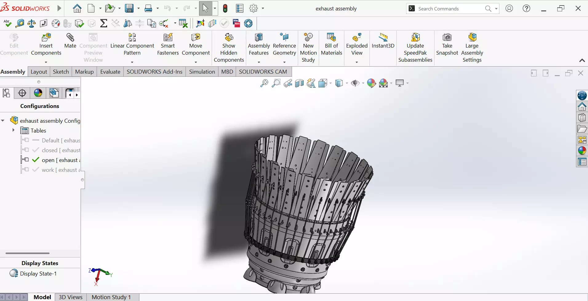 Textured Jet Engine 3D OBJ STL STEP FBX SolidWorks Renders 2D 3D model_14