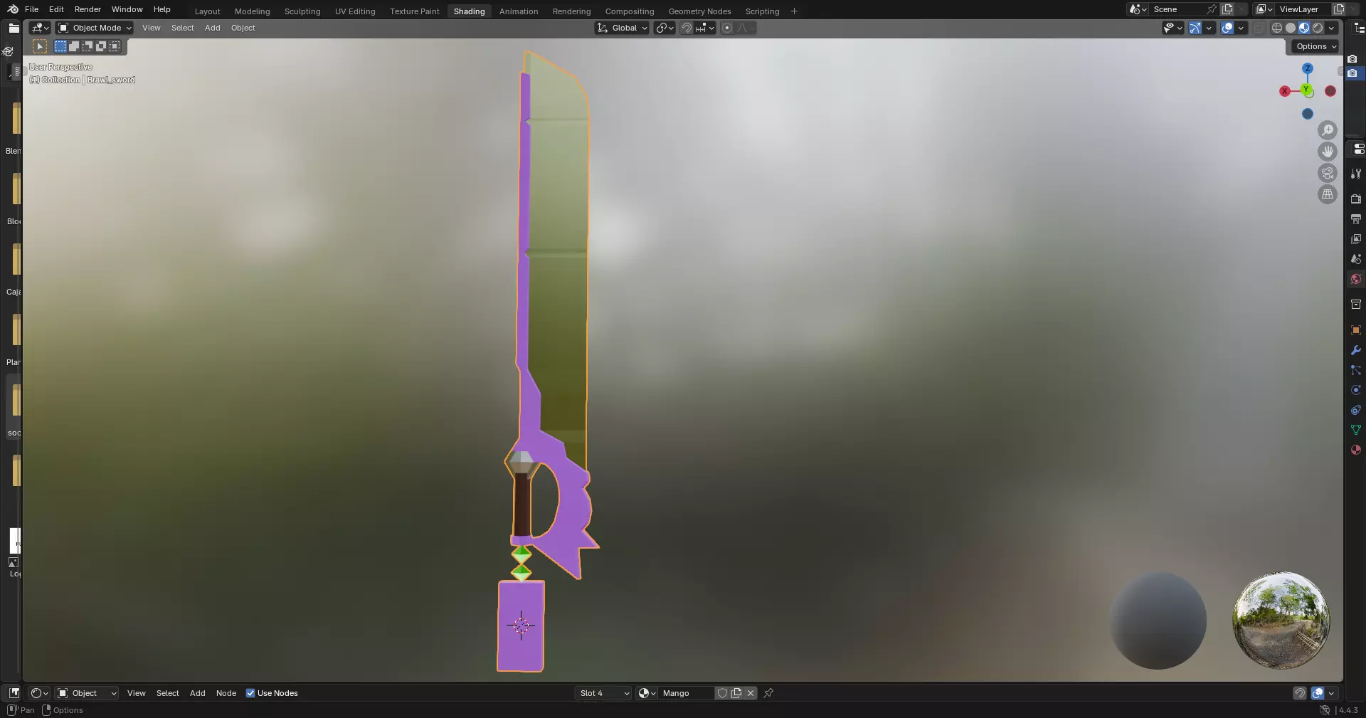 Brawl Sword 3D print model_5