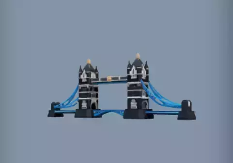 London Bridge 3d Model