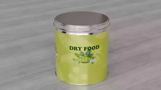 Aluminium Cylindrical Rounded Tin Can with Hood