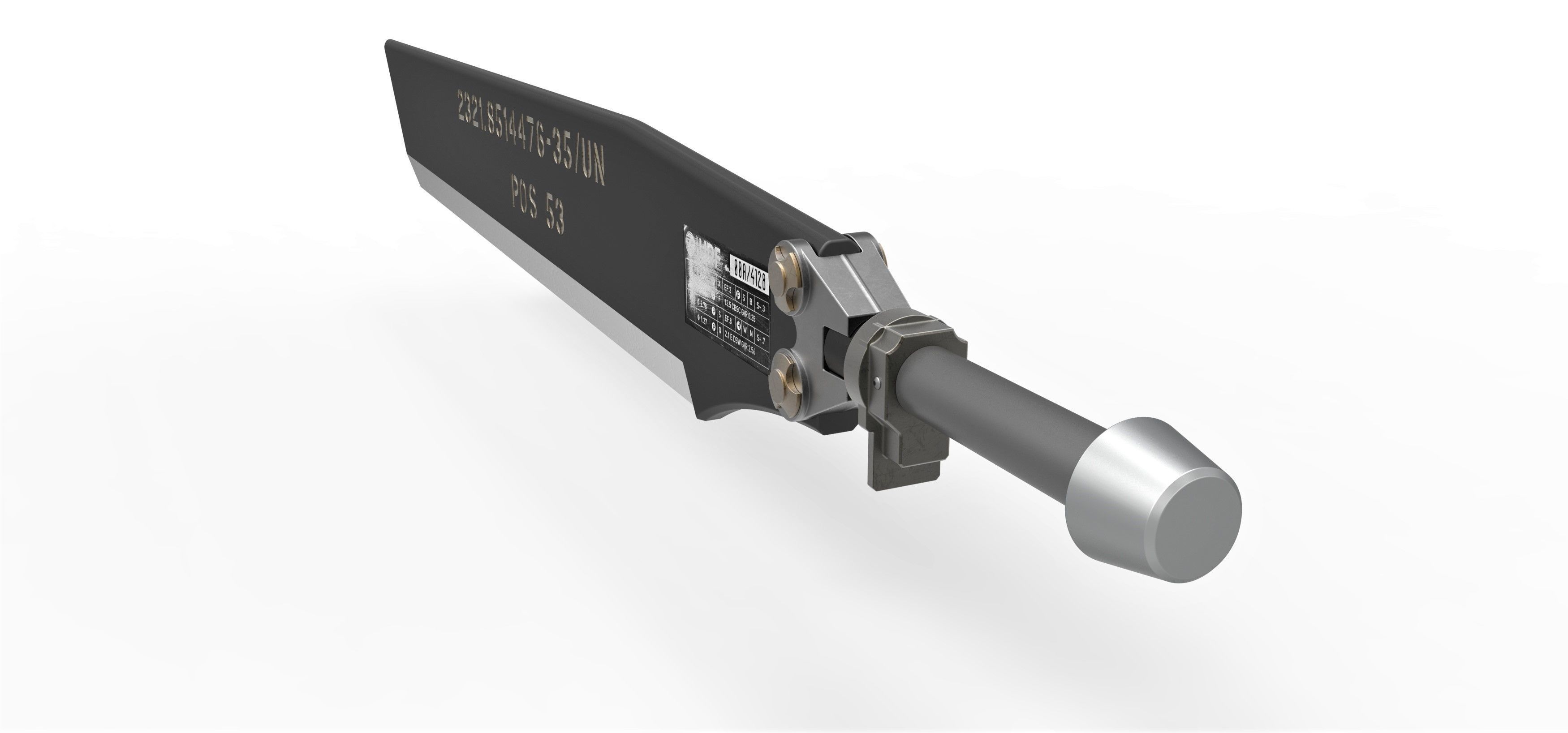 Heli Blade sword from the movie Edge of Tomorrow 2014 3D print model_11