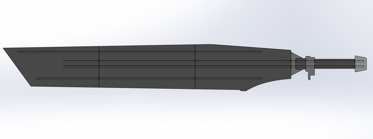 Heli Blade sword from the movie Edge of Tomorrow 2014 3D print model_38