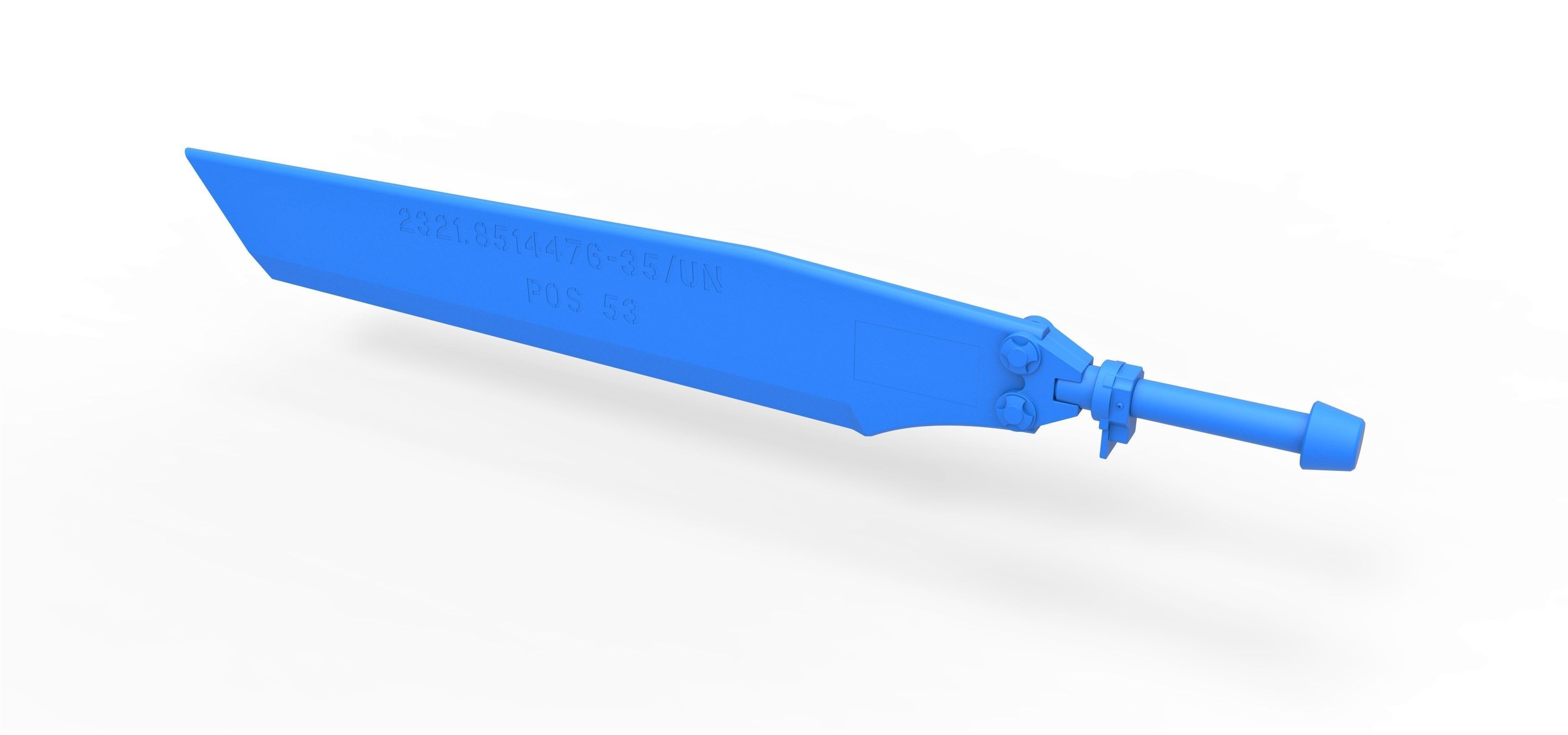Heli Blade sword from the movie Edge of Tomorrow 2014 3D print model_26