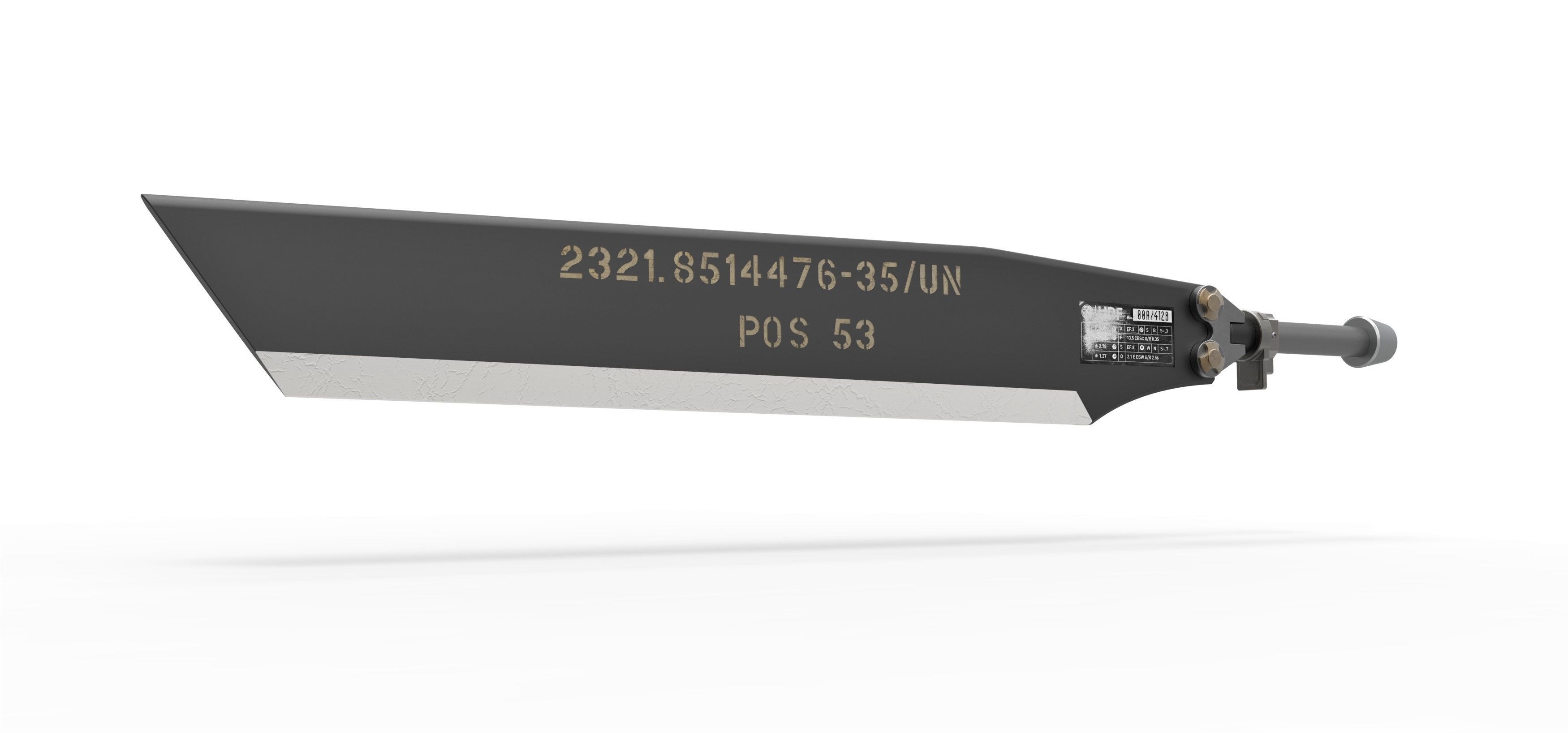 Heli Blade sword from the movie Edge of Tomorrow 2014 3D print model_2