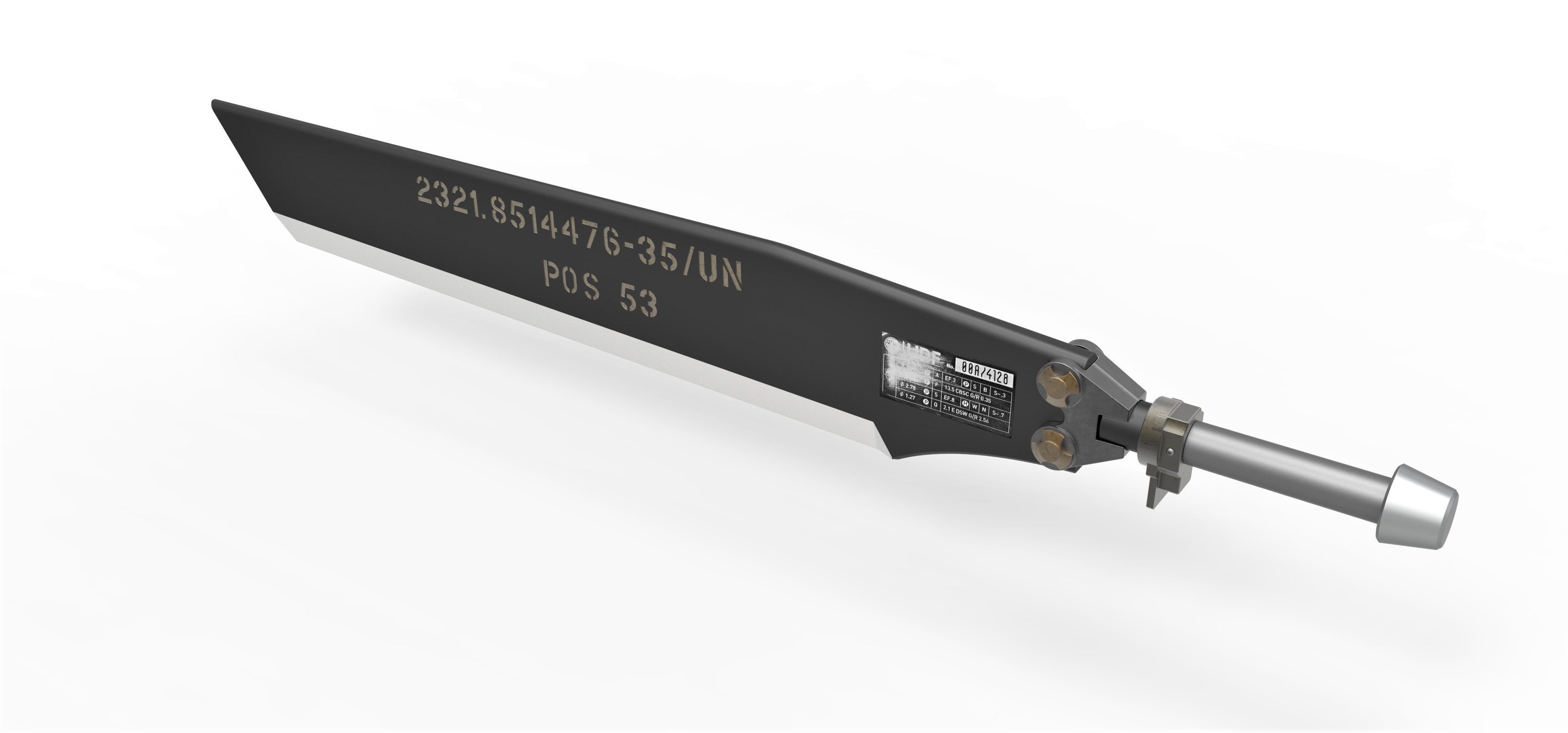 Heli Blade sword from the movie Edge of Tomorrow 2014 3D print model_10
