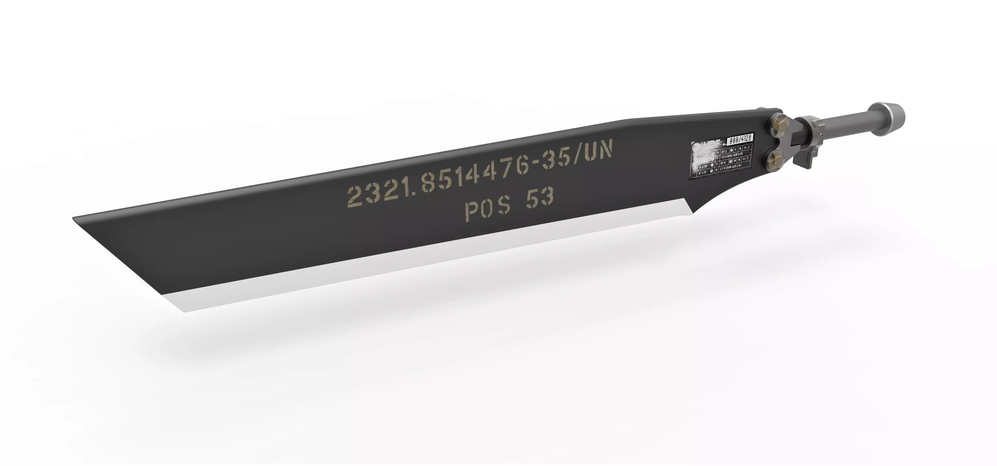 Heli Blade sword 3D print model