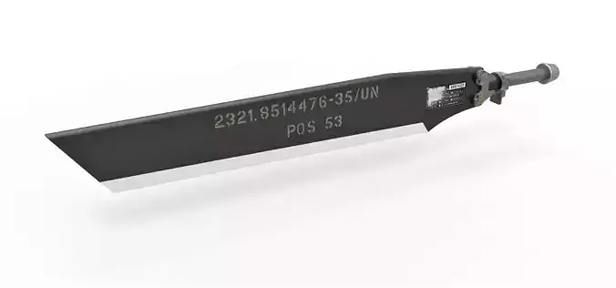 Heli Blade sword from the movie Edge of Tomorrow 2014 3D print model